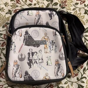 Petunia Pickle Bottom Star Wars Backpack - Black and White